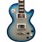 Used Gibson Les Paul Robot Blue Silverburst Solid Body Electric Guitar