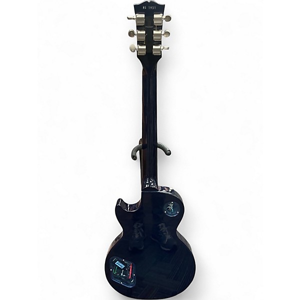 Used Gibson Les Paul Robot Blue Silverburst Solid Body Electric Guitar