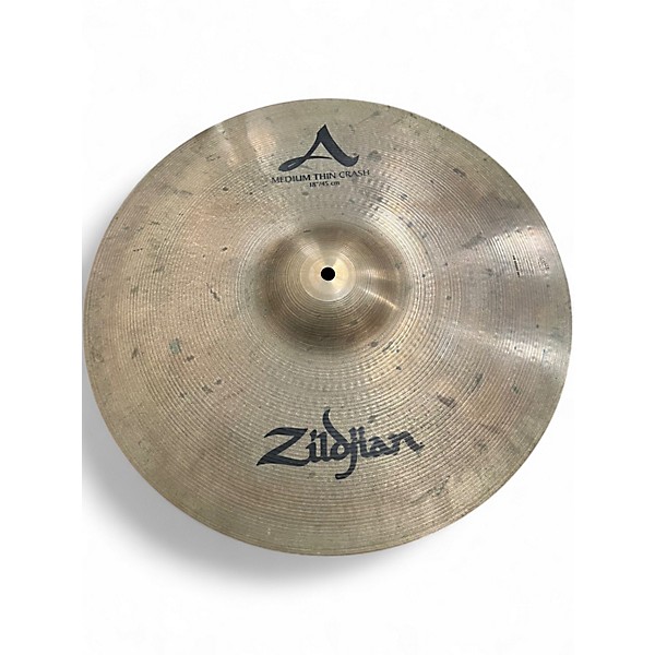 Used Zildjian 18in A Series Medium Thin Crash Cymbal