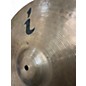 Used Zildjian 16in i crash Cymbal