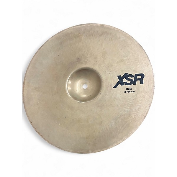 Used SABIAN 14in XSR HIHAT pair Cymbal