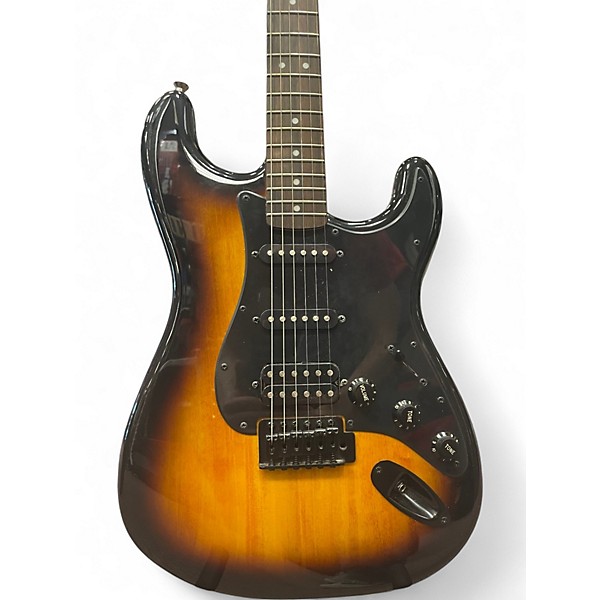 Used Squier Bullet Stratocaster Sunburst Solid Body Electric Guitar