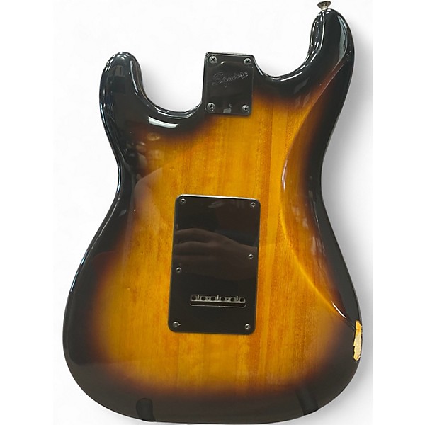Used Squier Bullet Stratocaster Sunburst Solid Body Electric Guitar