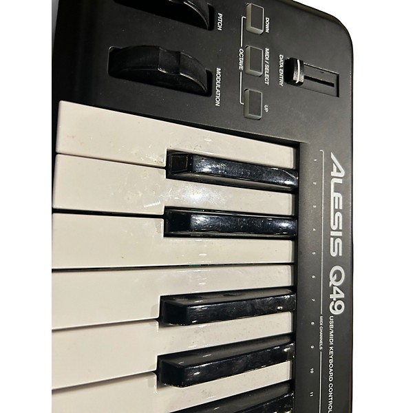 Used Alesis Q49 49 Key MIDI Controller