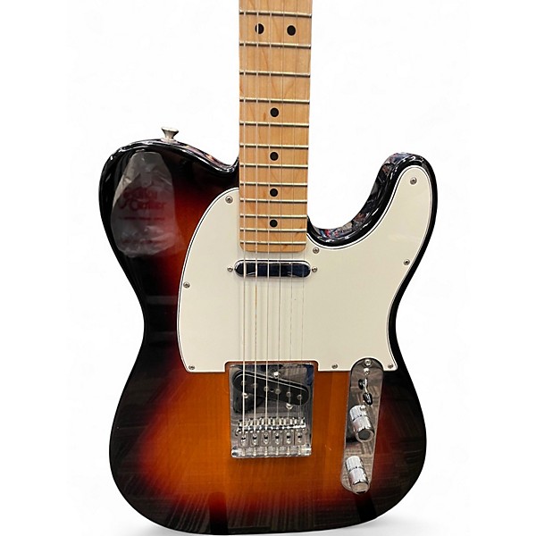 Used Fender Player Telecaster Sunburst Solid Body Electric Guitar