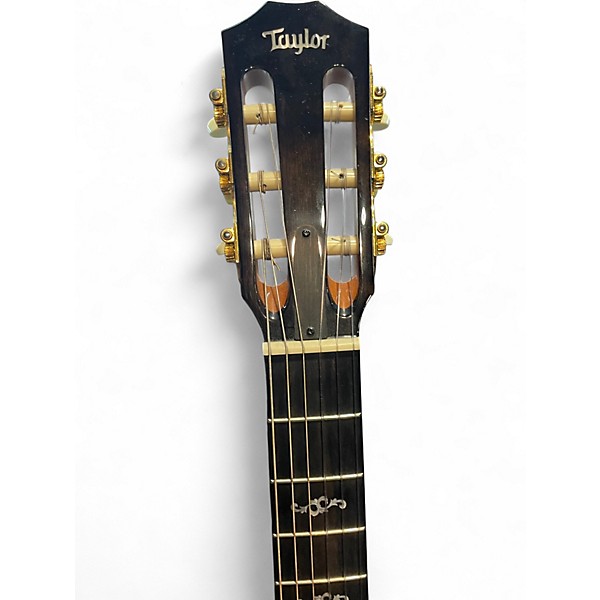 Used Taylor 412CE-NR Brown Sunburst Classical Acoustic Electric Guitar