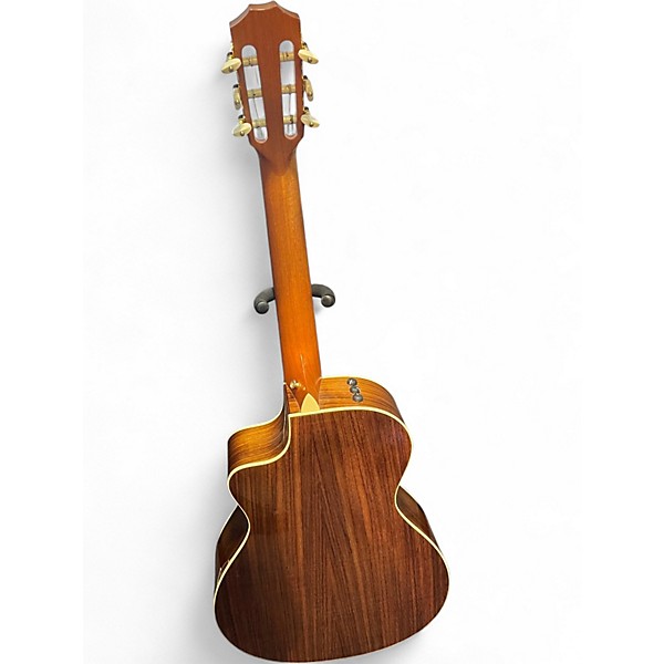Used Taylor 412CE-NR Brown Sunburst Classical Acoustic Electric Guitar