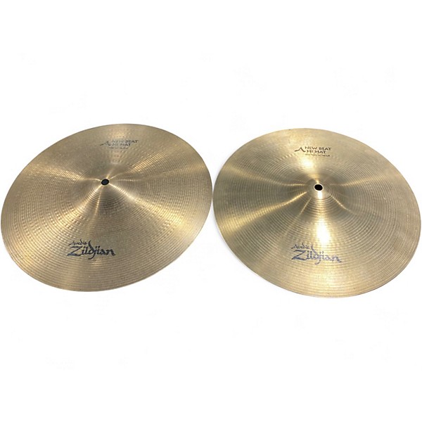 Used Zildjian 14in New Beat Hi Hat Pair Cymbal