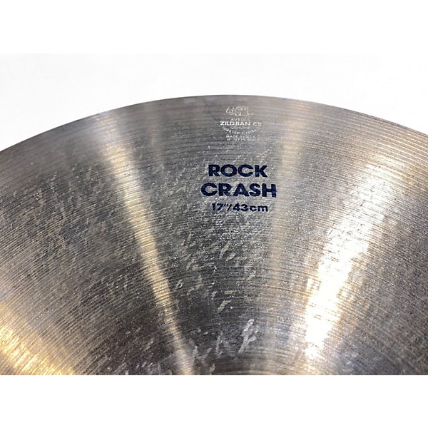 Used Zildjian 17in A Series Rock Crash Cymbal