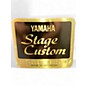 Used Yamaha 6 Piece Stage Custom Black Drum Kit