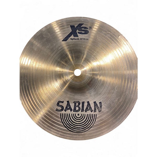 Used SABIAN 10in XS20 Splash Cymbal
