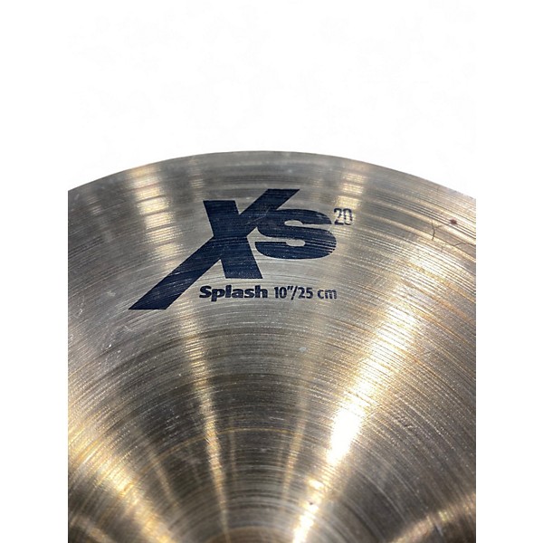 Used SABIAN 10in XS20 Splash Cymbal