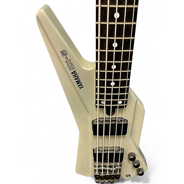 Used Yamaha BX-5 Silver Electric Bass Guitar