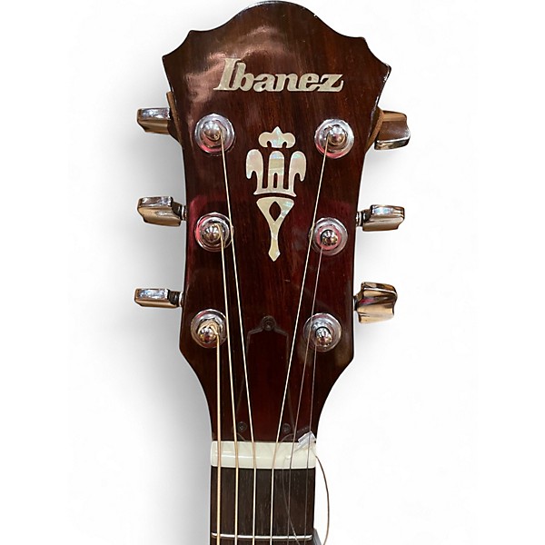 Used Ibanez AE405TV Natural Acoustic Electric Guitar