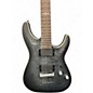 Used Schecter Guitar Research Diamond Series PT Trans Black Solid Body Electric Guitar
