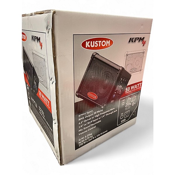 Used Kustom PA KPM4 Powered Speaker