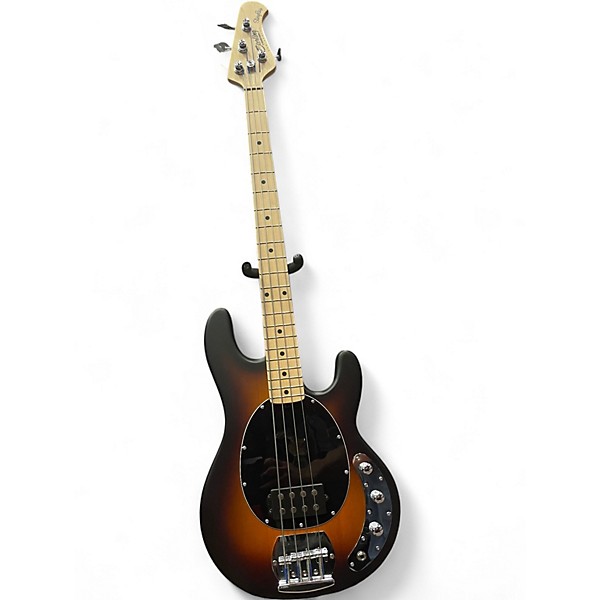 Used Sterling by Music Man S.U.B. StingRay RAY4 Satin Vintage Sunburst Electric Bass Guitar