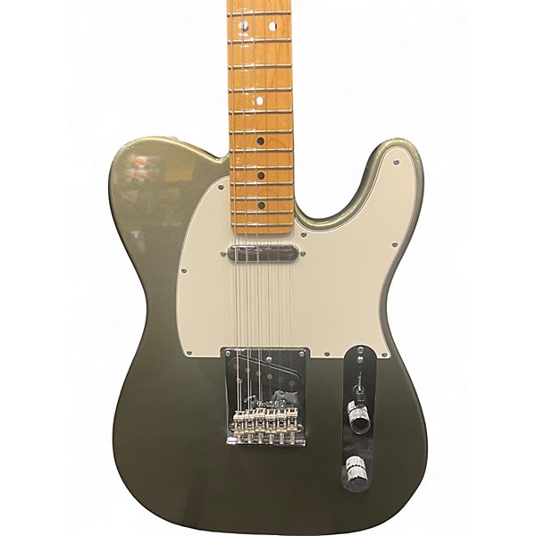 Used Fender American Standard Telecaster Jade Pearl Metallic Solid Body Electric Guitar
