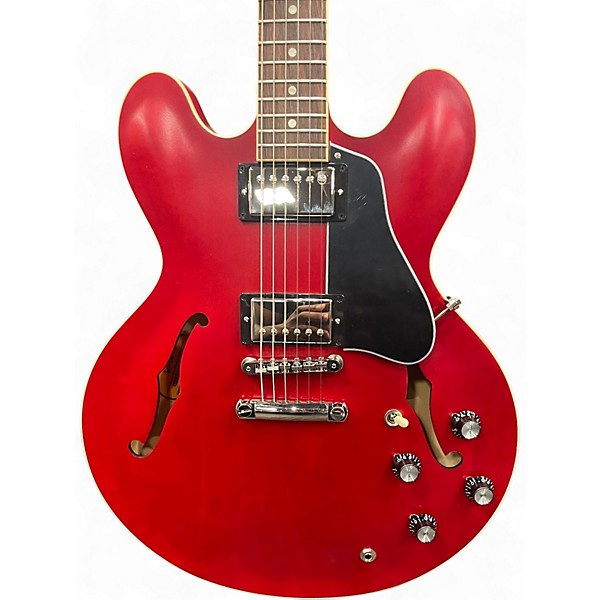 Used Gibson ES335 SATIN CHERRY Hollow Body Electric Guitar