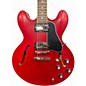 Used Gibson ES335 SATIN CHERRY Hollow Body Electric Guitar