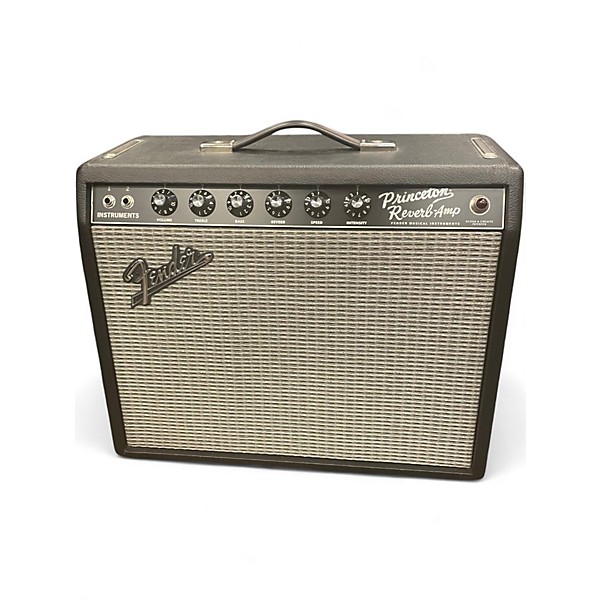 Used Fender 65 Princeton Reverb 1x10 15W Tube Guitar Combo Amp