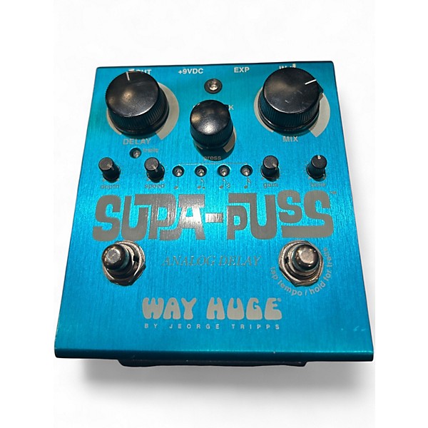 Used Way Huge Electronics WHE707 Supa Puss Delay Effect Pedal