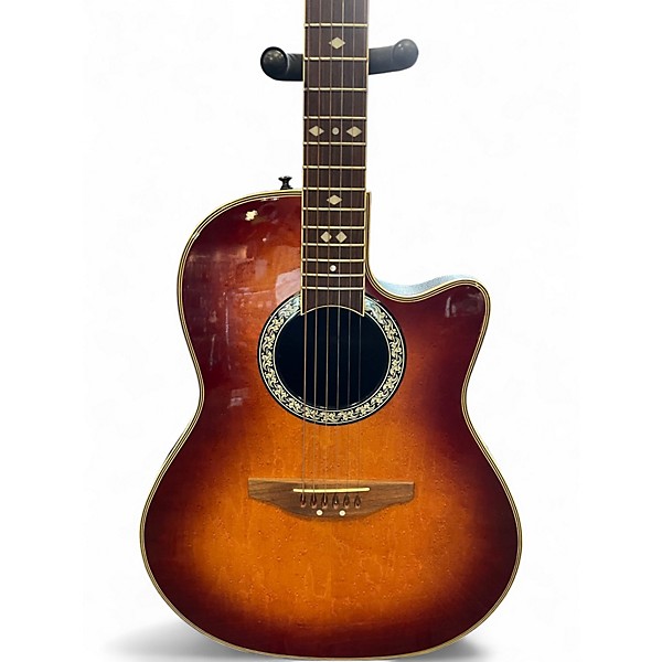 Used Ovation CC057 Tobacco Sunburst Acoustic Electric Guitar