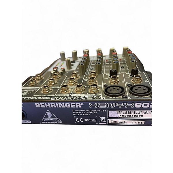Used Behringer Xenyx 802 Unpowered Mixer