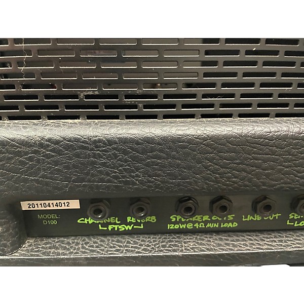 Used Dime Amplification Dimebag D100 120W Solid State Guitar Amp Head