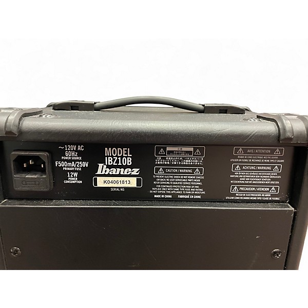 Used Ibanez IBZ10B 1X6.5 10W Bass Combo Amp
