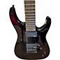 Used 2017 Jackson JS22-7 Dinky 7 String Black Solid Body Electric Guitar