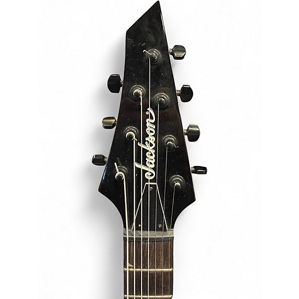 Used 2017 Jackson JS22-7 Dinky 7 String Black Solid Body Electric Guitar