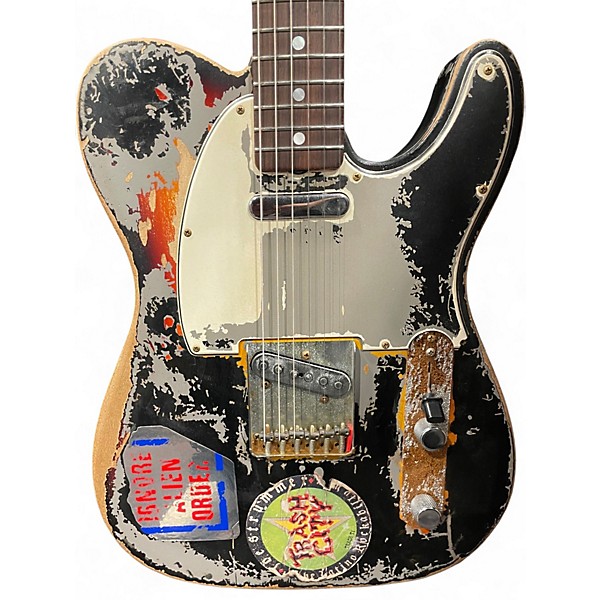 Used Fender Joe Strummer Tele Super Heavy Strummer Relic Solid Body Electric Guitar