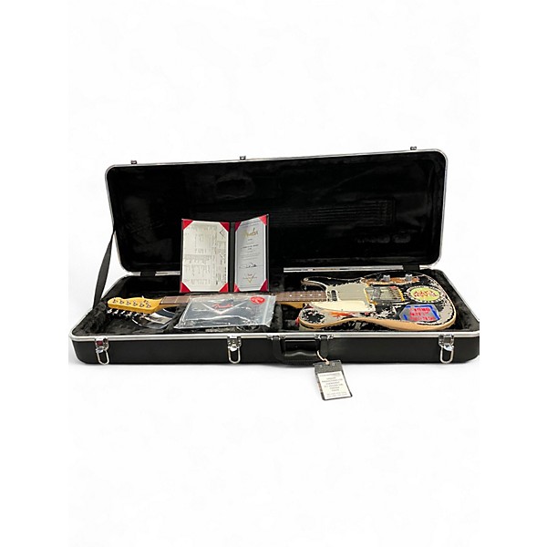 Used Fender Joe Strummer Tele Super Heavy Strummer Relic Solid Body Electric Guitar