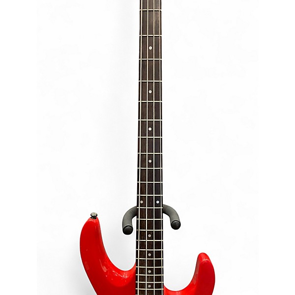 Used Kramer 422S Red Electric Bass Guitar
