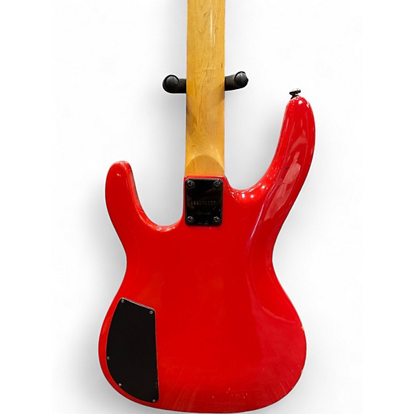 Used Kramer 422S Red Electric Bass Guitar