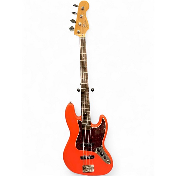 Used Squier Classic Vibe '60s Jazz Bass TAHITIAN CORAL Electric Bass Guitar