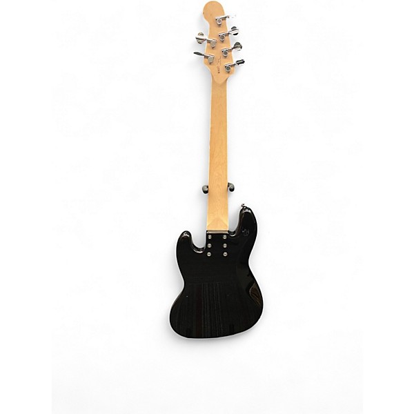 Used Squier Affinity Jazz Bass 6 String Black Electric Bass Guitar