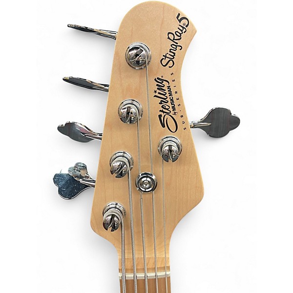 Used Sterling by Music Man STING RAY 5 BLACK Electric Bass Guitar