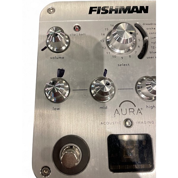 Used Fishman Aura Spectrum DI Imaging Guitar Preamp