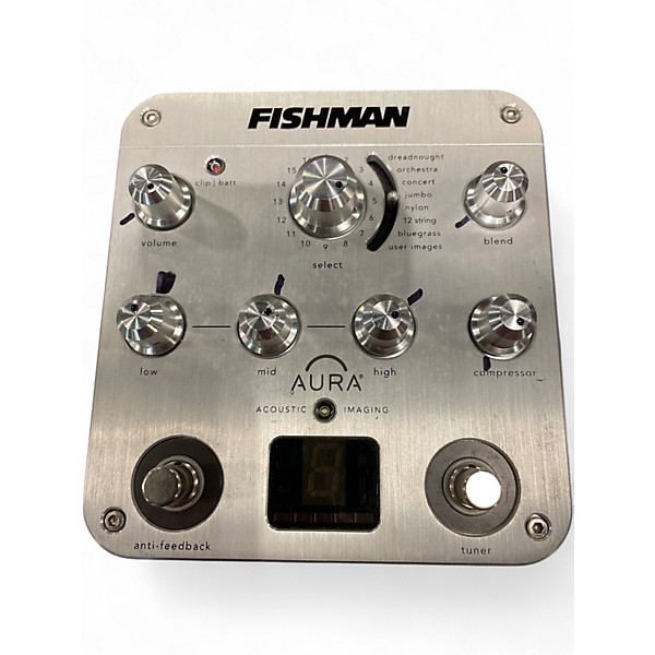 Used Fishman Aura Spectrum DI Imaging Guitar Preamp