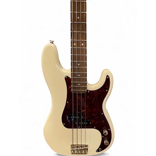 Used Squier Classic Vibe 1960S Precision Bass Olympic White Electric Bass Guitar