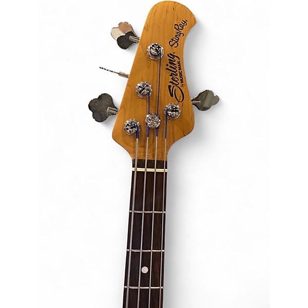 Used Sterling by Music Man Ray34 Black Electric Bass Guitar