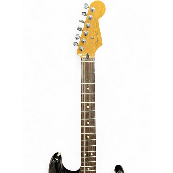 Used 2010 Fender FSR Standard Stratocaster HSS Black Solid Body Electric Guitar
