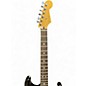 Used 2010 Fender FSR Standard Stratocaster HSS Black Solid Body Electric Guitar