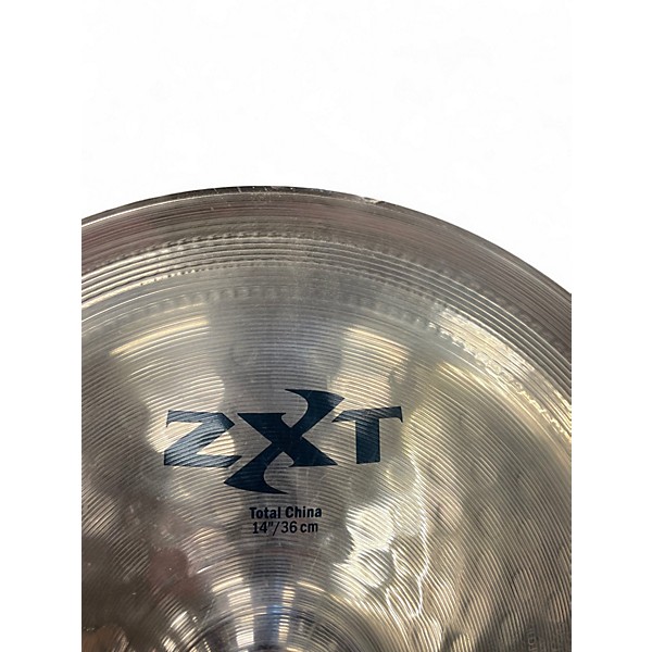 Used Zildjian 14in ZXT Total China Cymbal