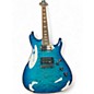 Used Schecter Guitar Research Omen Extreme 6 Trans Blue Solid Body Electric Guitar