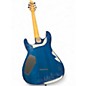 Used Schecter Guitar Research Omen Extreme 6 Trans Blue Solid Body Electric Guitar