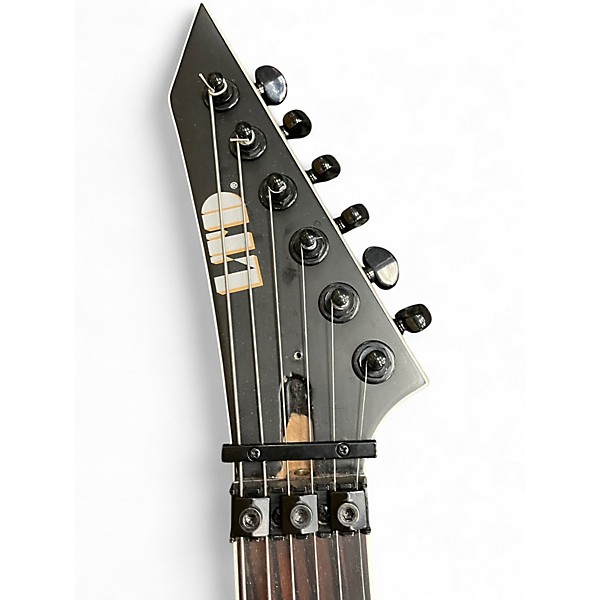 Used ESP LTD M400 Satin Black Solid Body Electric Guitar