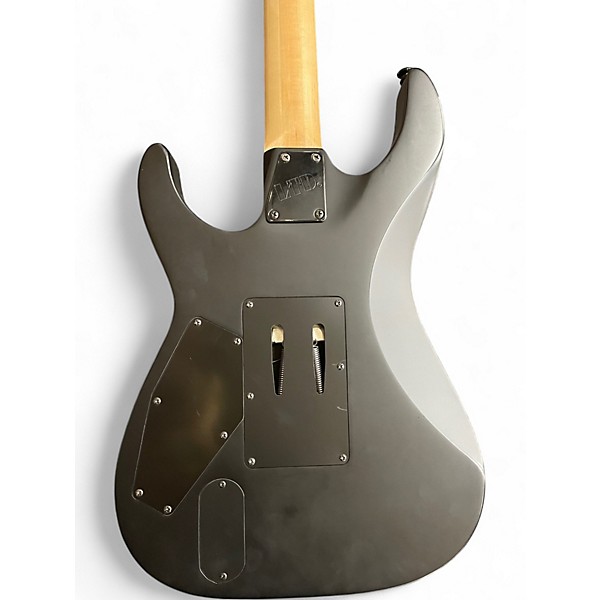 Used ESP LTD M400 Satin Black Solid Body Electric Guitar